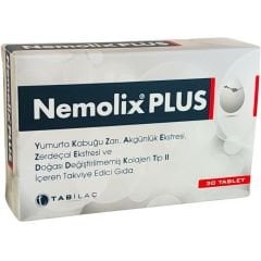 Nemolix Plus Yumurta Kabuğu Zarı 30 Tablet