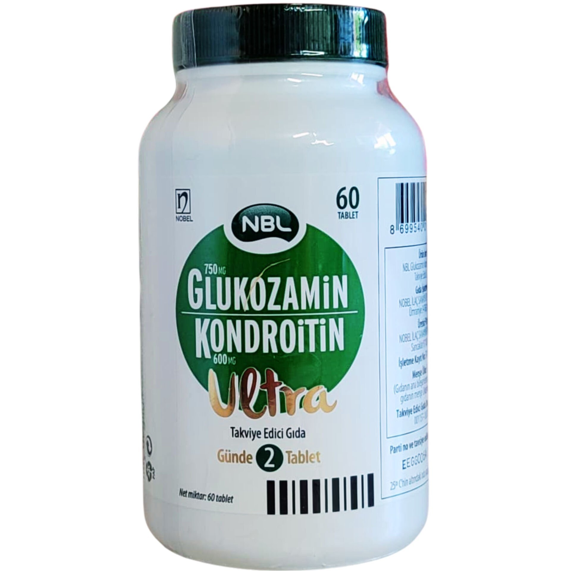 NBL Glukozamin Kondroitin Ultra 60 Tablet