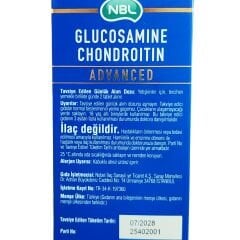NBL Glukozamin Advanced 60 Tablet