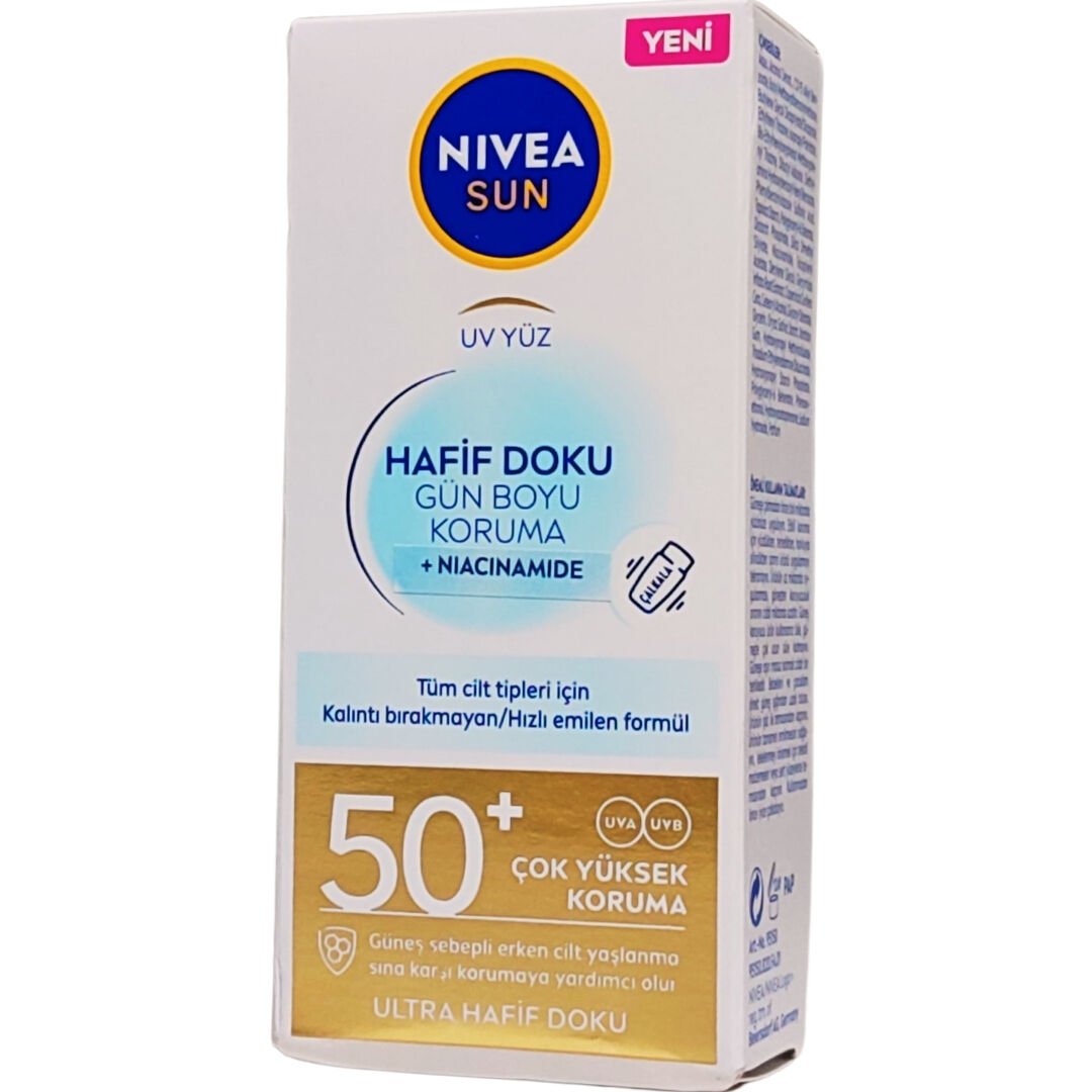 Nivea Sun Hafif Dokulu Güneş Koruyucu Yüz Kremi 40 ml