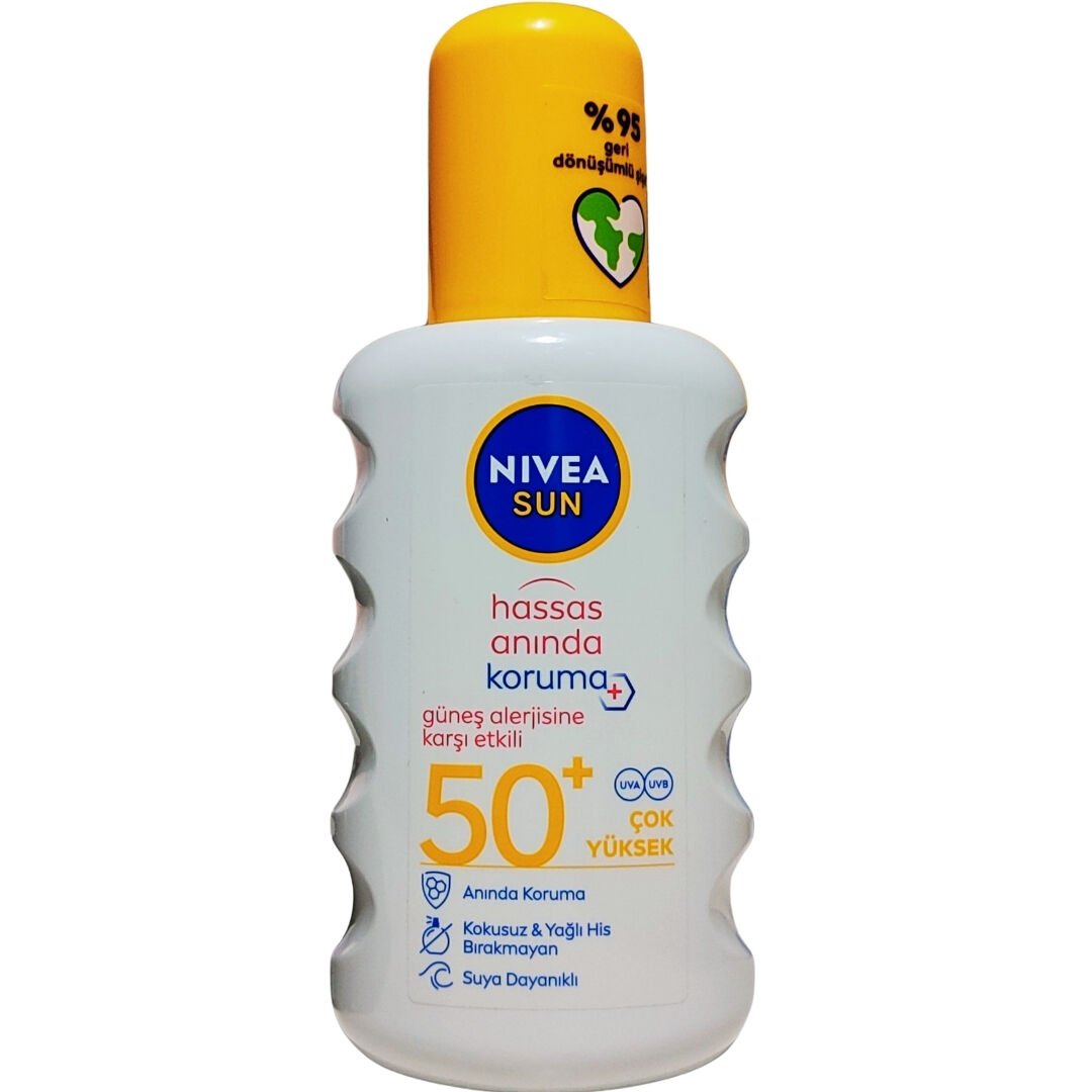 Nivea Sun SPF50 Güneş Koruyucu Vücut Spreyi 200 ml