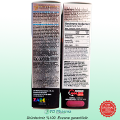 Zade Vital Co-Q10 & Prebiyotik 30 Kapsül