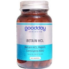 Goodday Betain HCL Pepsin 60 Kapsül