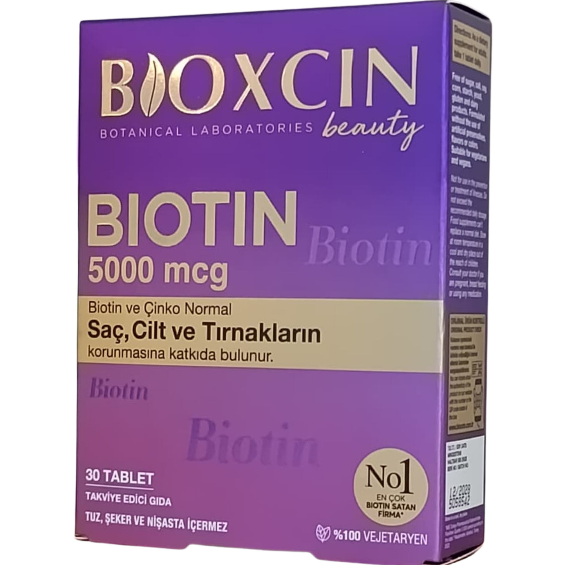 Bioxcin Beauty Biotin 5000 mcg 30 Tablet