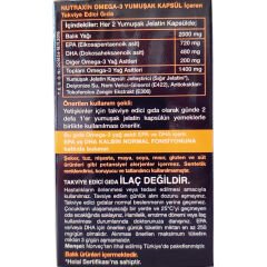 Nutraxin Omega-3 2000 mg 60 Kapsül