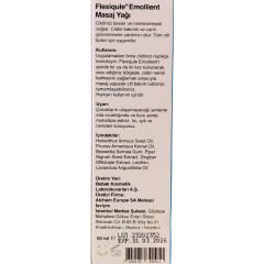 Flexiqule Emollient Massage Oil 50 ml