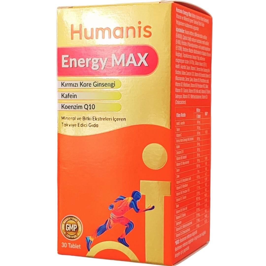 Humanis Energy MAX 30 Tablet