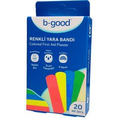 B-Good Yara Bandı Renkli 20'li