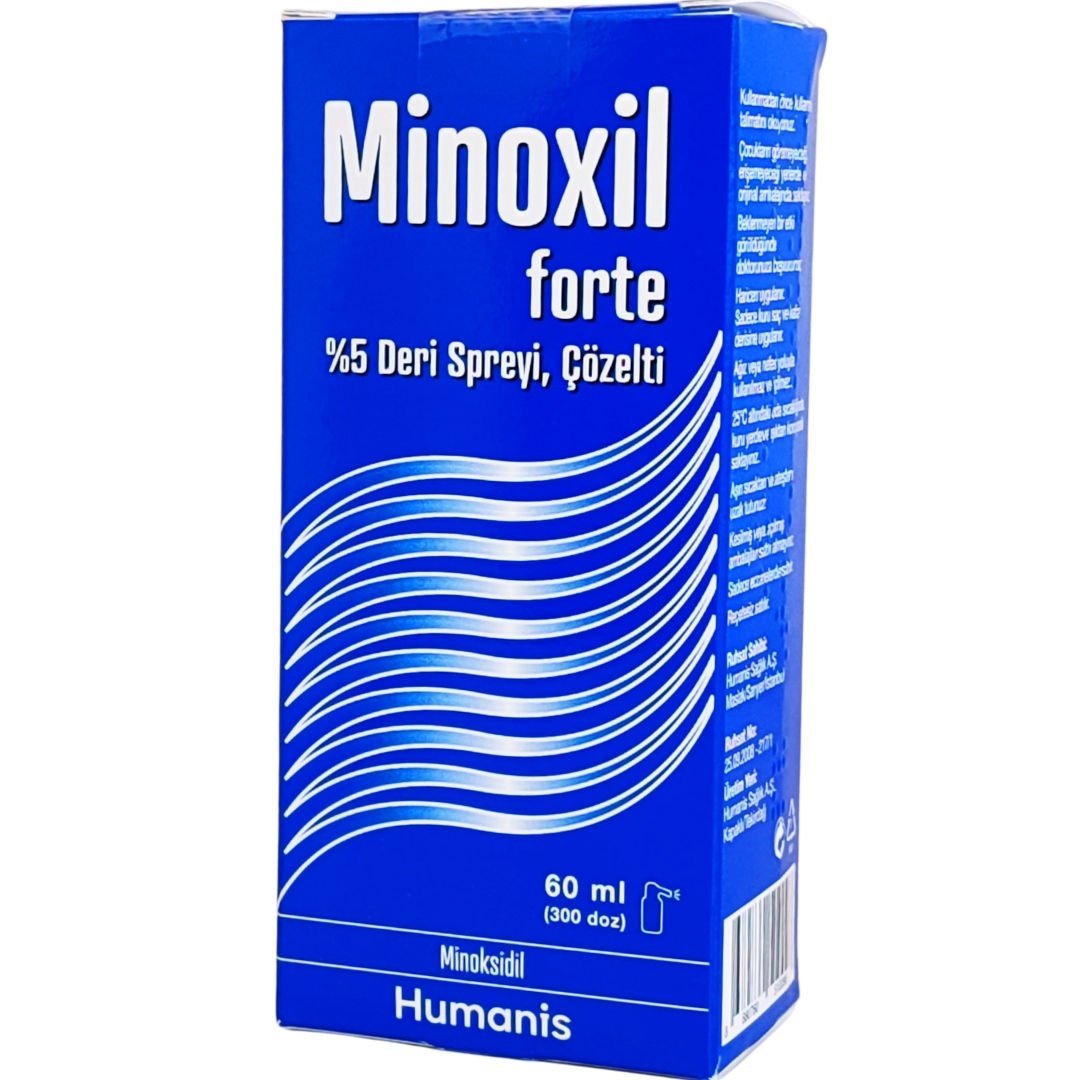 Minoxil Forte %5 Sprey 60ml/300doz