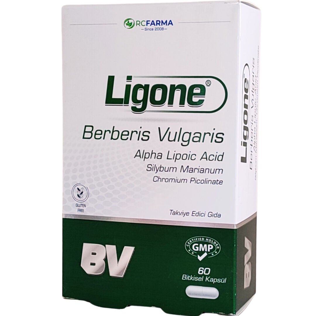 Ligone Berberin Berberis Vulgaris 60 Kapsül