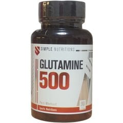 Simple Nutritions Glutamine 500 mg 90 Tablet