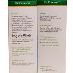 Dr. Thomson Vitamin D3K2 Damla 20 ml