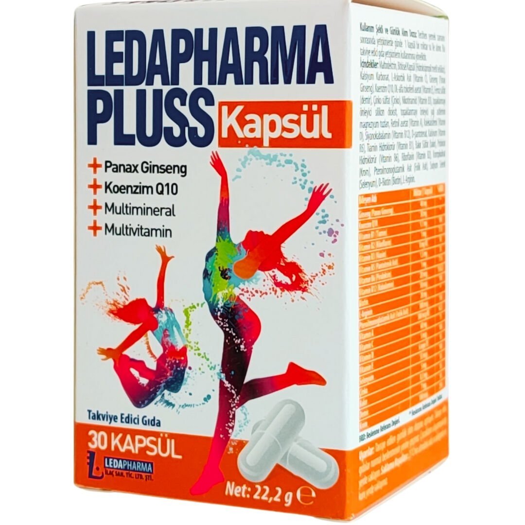 Ledapharma Pluss Multivitamin 30 Kapsül