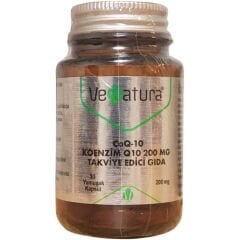 Venatura Koenzim Q10 200 mg 30 Kapsül