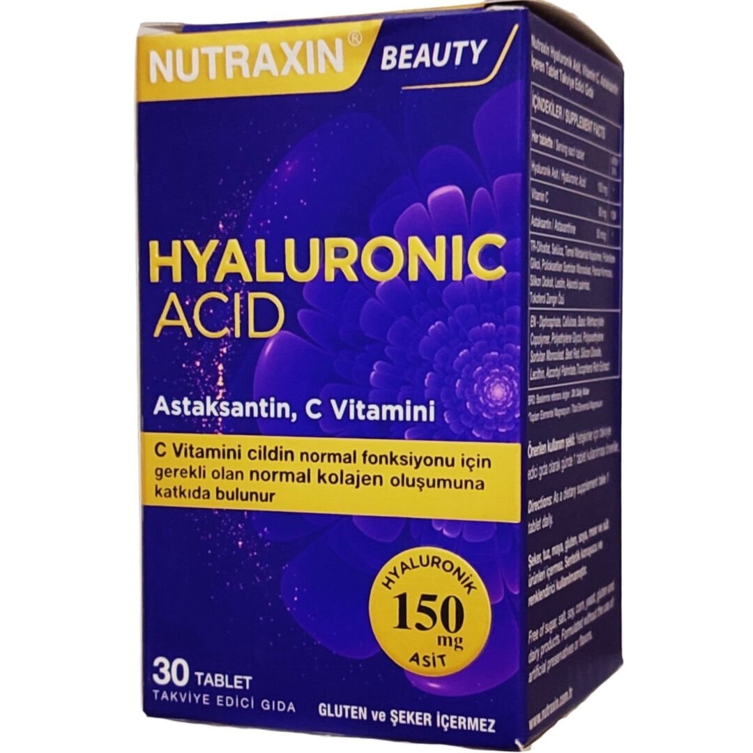 Nutraxin Beauty Hyaluronik Acid 30 Tablet