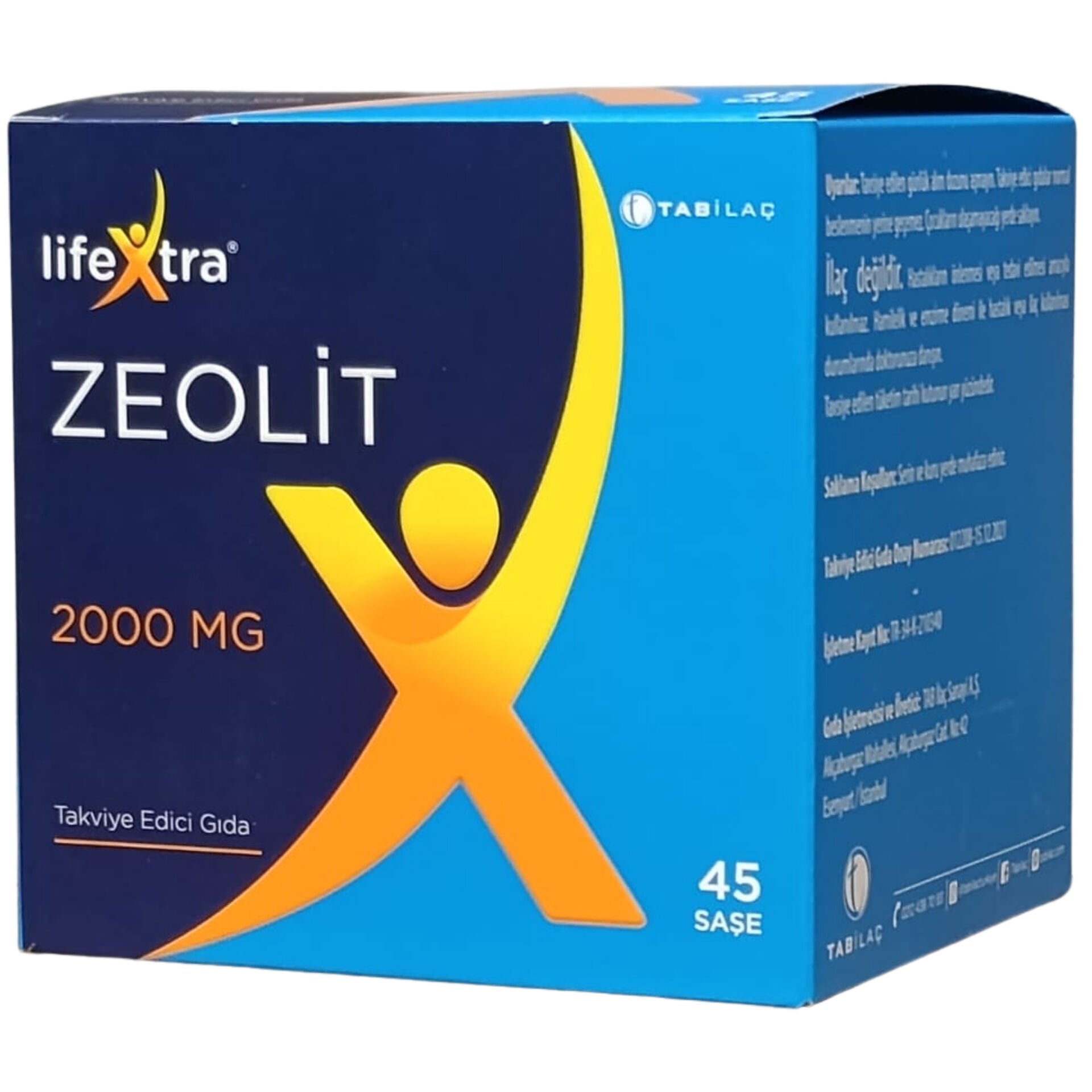 Lifextra Zeolit 2000 mg 45 Saşe