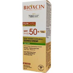 Bioxcin Sun Care Güneş Krem Renkli Yüksek Korumalı Yağlı Ciltler İçin SPF50+ 50 ml