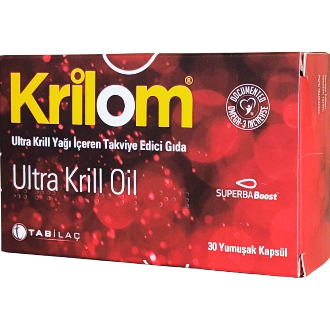 Krilom Ultra Krill Oil 30 Yumuşak Kapsül