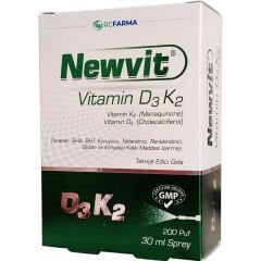Newvit Vitamin D3K2 Sprey 30 ml
