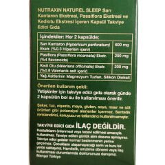 Nutraxin Naturel Sleep 60 Kapsül