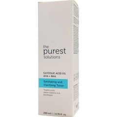The Purest Solutions Gözenek Sıkılaştırıcı ve Arındırıcı Tonik 200 ml (Glycolic Acid 5% AHA + BHA)
