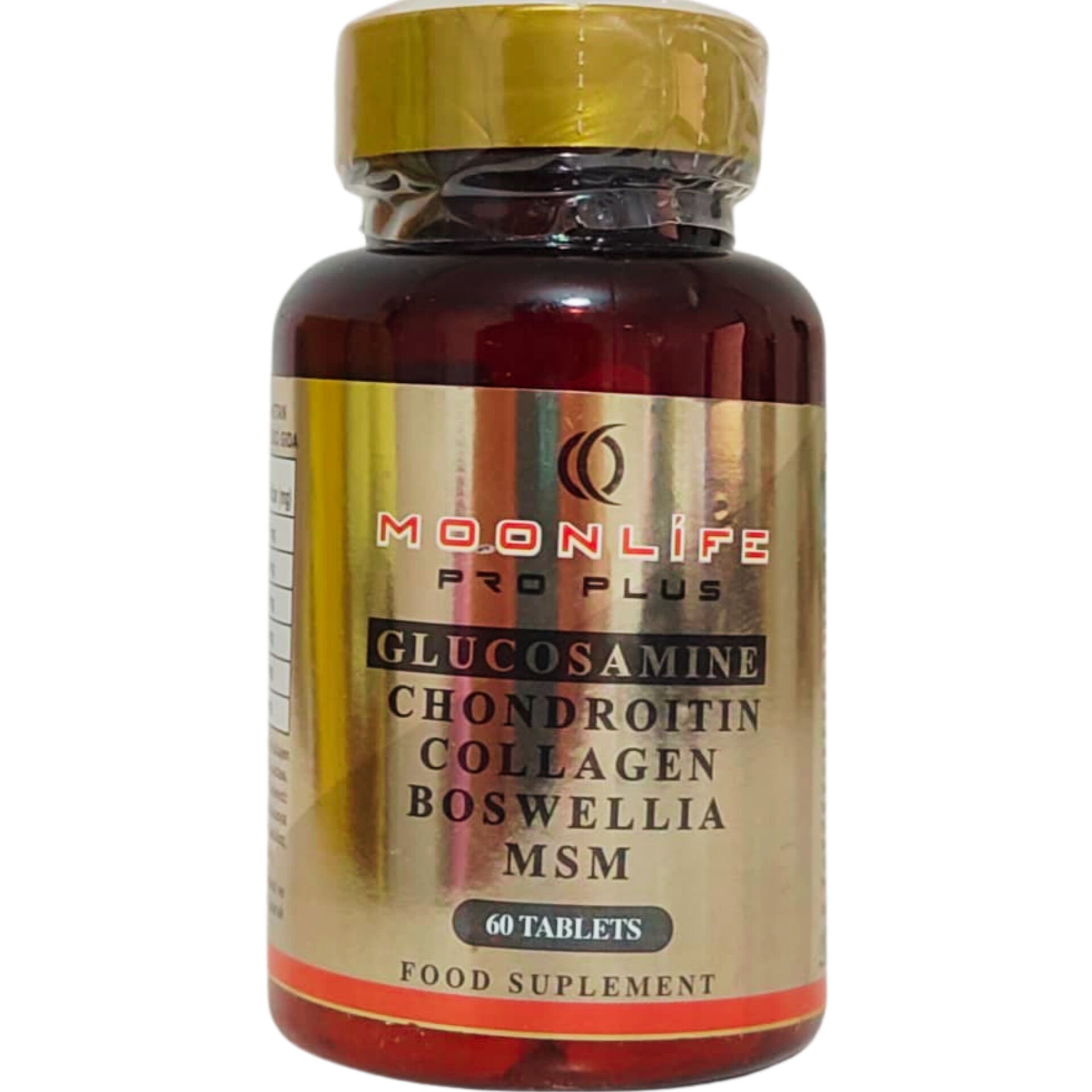 Moonlife Glucosamine Chondroitin Collagen Boswella MSM 60 Tablet