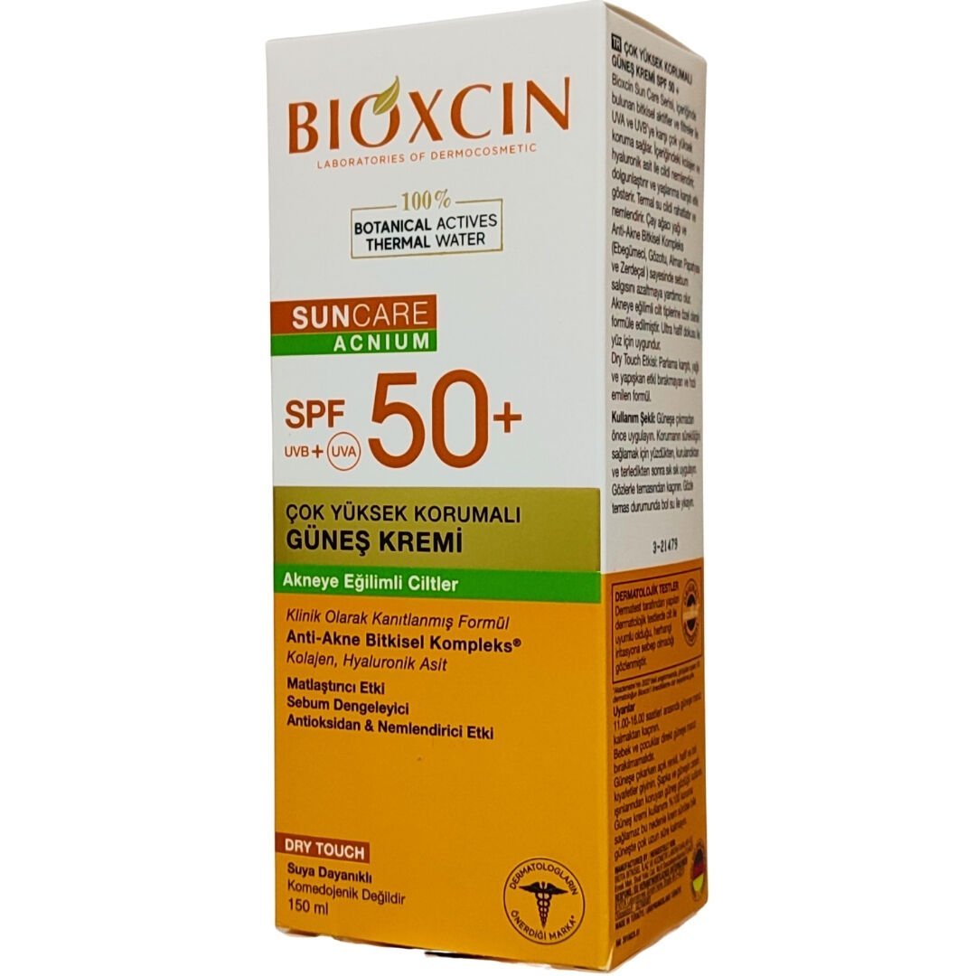 Bioxcin Sun Akneye Eğilimli Cilt Güneş Kremi SPF50+ 150 ml