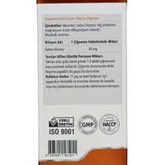 Mood Mate Safran Ekstresi İçeren Takviye Edici Gıda 30 mg 30 Çiğneme Tableti