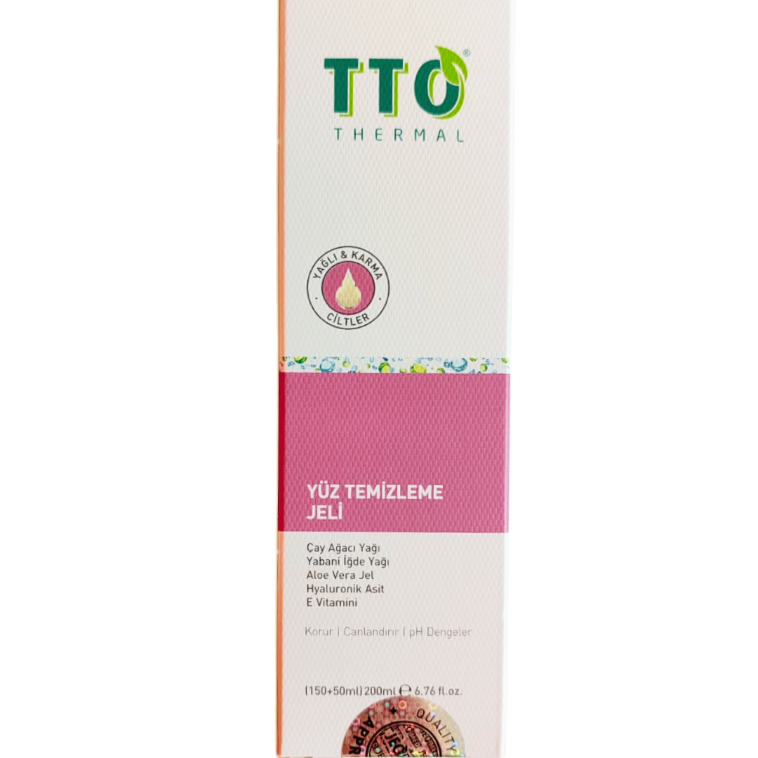 TTO Yüz Temizleme Jeli 150+50 ml