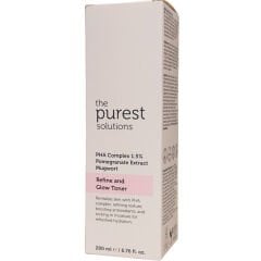 The Purest Solutions Hassas Ciltler İçin Arındırıcı ve Aydınlatıcı PHA Pembe Tonik 200 ml