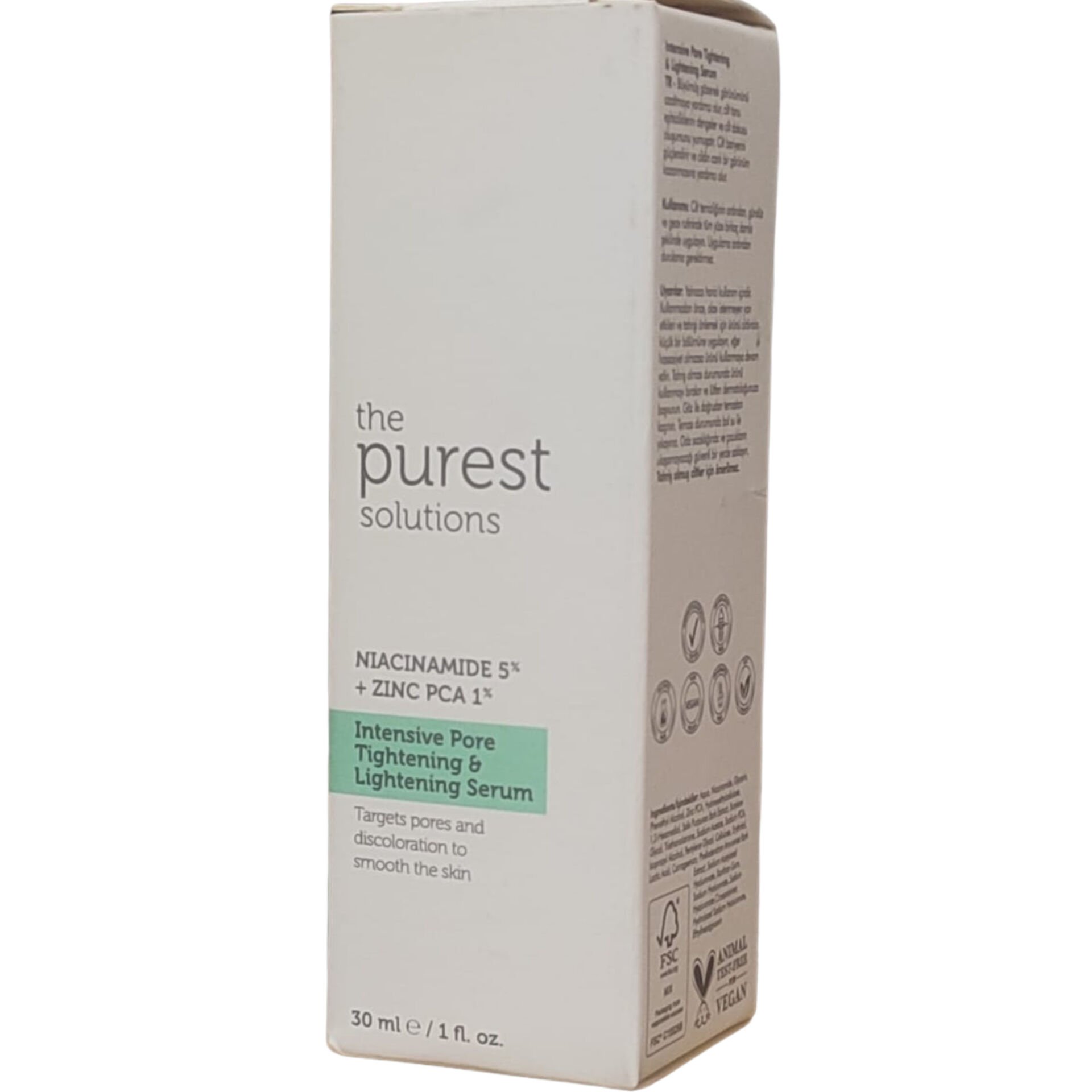The Purest Solutions Intensive Pore Tightening + Lightening Serum 30 ml