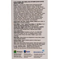 Suda Vitamin Multimen 30 Kapsül