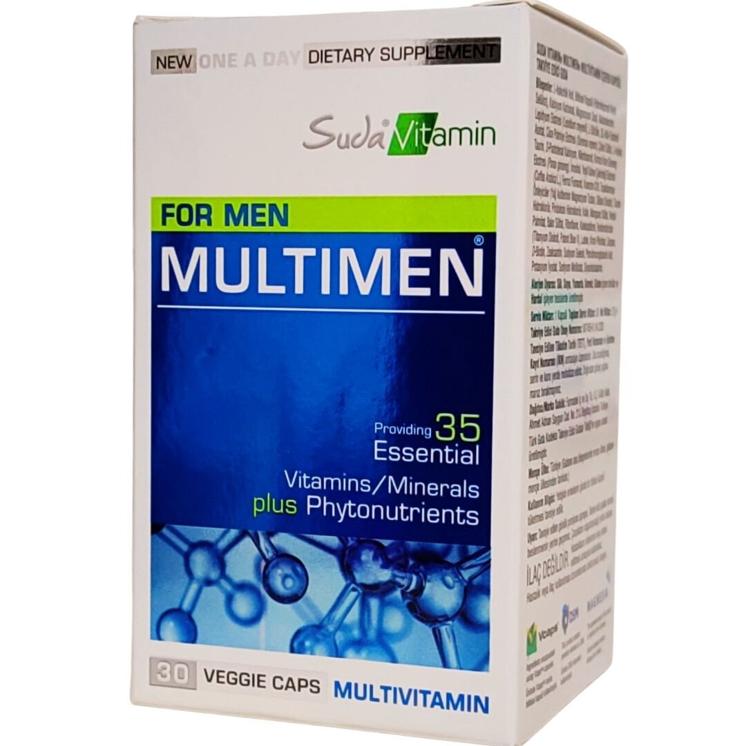 Suda Vitamin Multimen 30 Kapsül