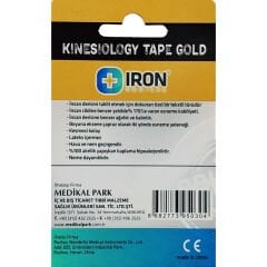 Iron Kinesiology Tape Gold Bandaj Yeşil 5 cm x 5 metre