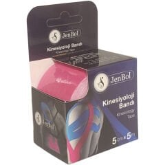 Jenbol Kinesiyoloji Bandı Pembe 5cm x 5 metre