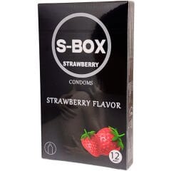 S-Box Çilek Aromalı Prezervatif 12 Adet