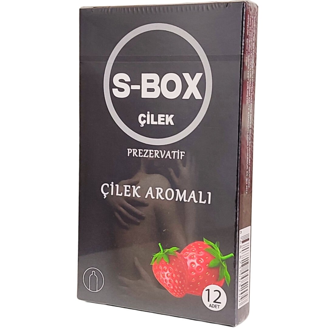 S-Box Çilek Aromalı Prezervatif 12 Adet