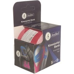 Jenbol Kinesiyoloji Bandı Kırmızı 5 cm x 5 metre