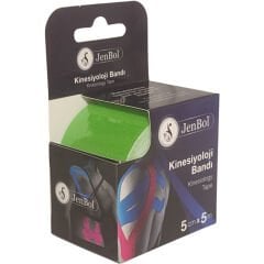 Jenbol Kinesiyoloji Bandı Yeşil 5cm x 5 metre