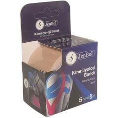 Jenbol Kinesiyoloji Bandı Ten Rengi 5cm x 5 metre