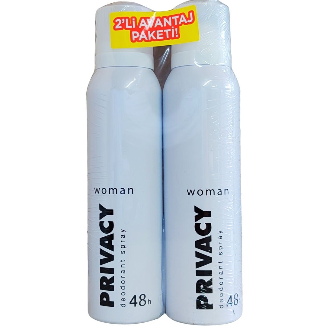 Privacy Deodorant Kadın 150 ml 2'li