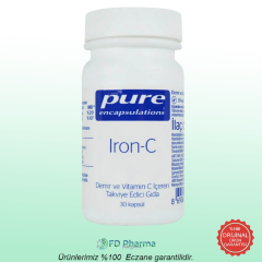 Pure Encapsulations Iron-C 30 Kapsül