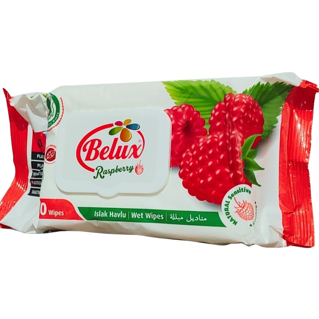 Belux Kapaklı Islak Havlu Raspberry 120 Yaprak