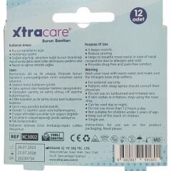 Xtracare Burun Bandı Yetişkin xLarge 12'li