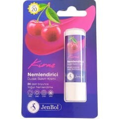 Jenbol Nemlendirici Dudak Bakım Kremi Kiraz Aromalı Lipstick 5 gr