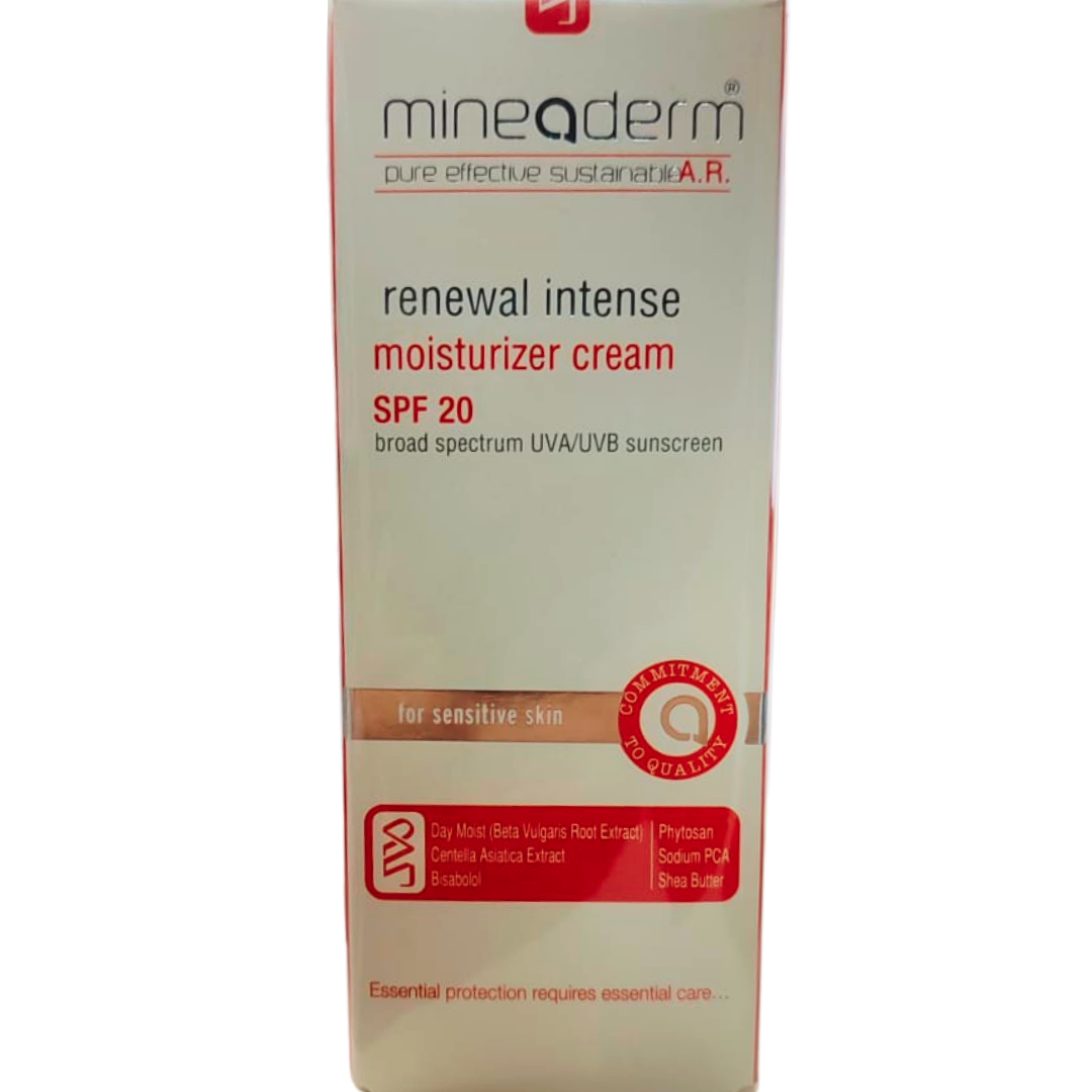 Mineaderm Renewal Intense Moisturizer AR Cream SPF20 50 ml - Kızarıklık Önleyici Bakım Kremi