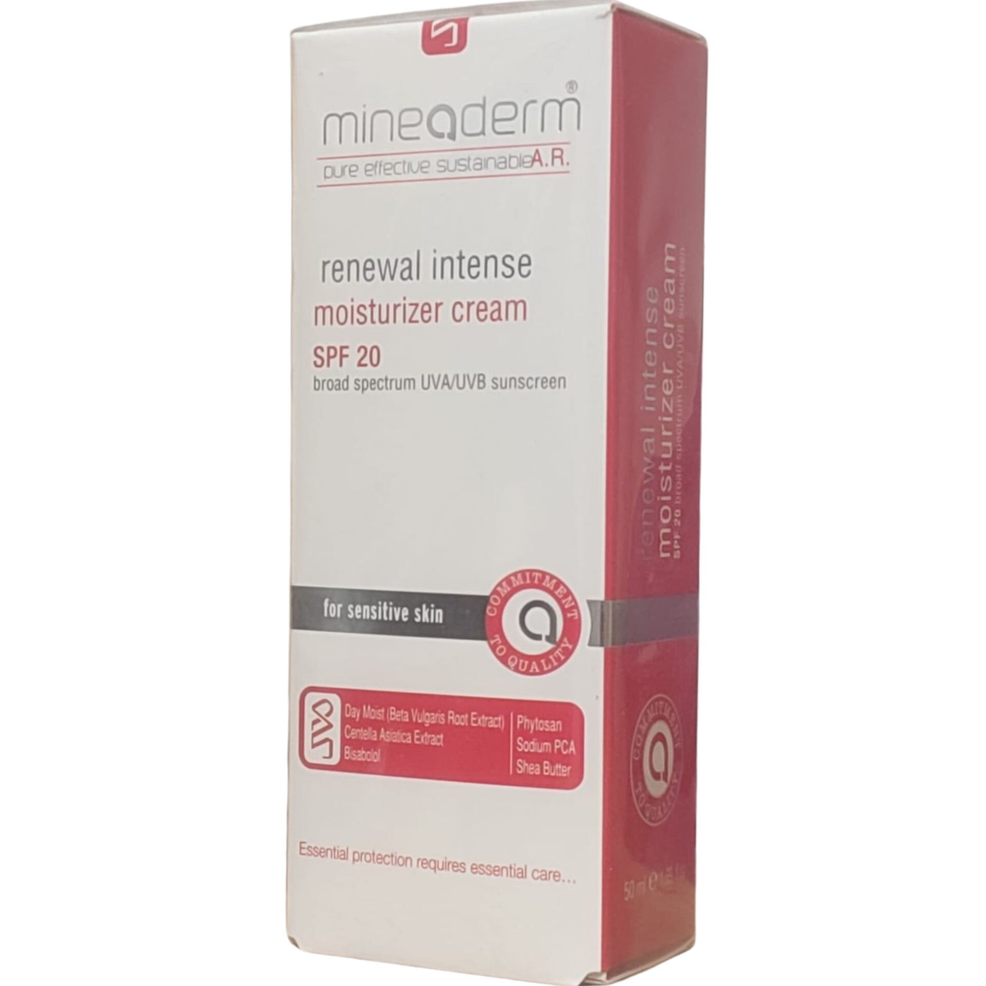 Mineaderm Renewal Intense Moisturizer AR Cream SPF20 50 ml - Kızarıklık Önleyici Bakım Kremi