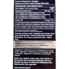Nutraxin Magnesium Complex Vitamin B6 60 Tablet