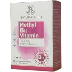 Naturalnest Methyl B12 Vitamin 1000 μg 10 ml Dilaltı Sprey