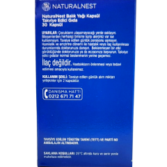 Naturalnest Omega 3 30 Kapsül